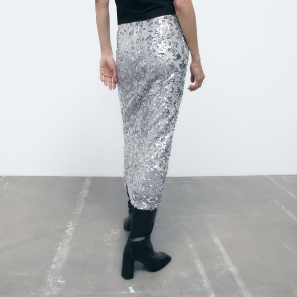 Zara sequin skirt - Picture 5 of 7